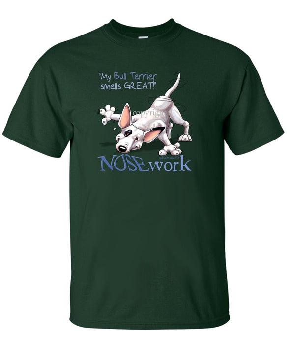 Bull Terrier - Nosework - T-Shirt