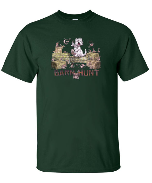West Highland Terrier - Barnhunt - T-Shirt