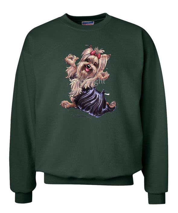 Yorkshire Terrier - Happy Dog - Sweatshirt