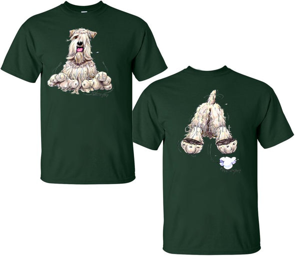 Soft Coated Wheaten - Coming and Going - T-Shirt (Double Sided)