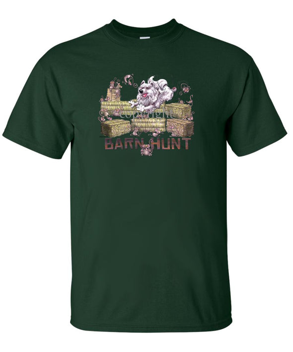 American Eskimo Dog - Barnhunt - T-Shirt