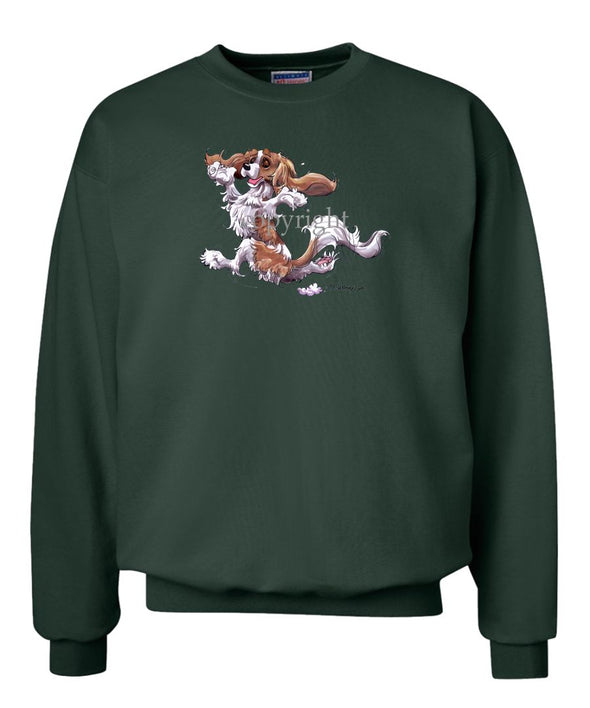 Cavalier King Charles  Blenheim - Happy Dog - Sweatshirt