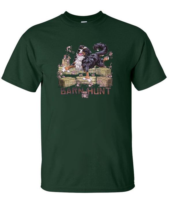 Bernese Mountain Dog - Barnhunt - T-Shirt