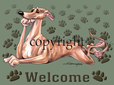 Greyhound - Welcome - Mat