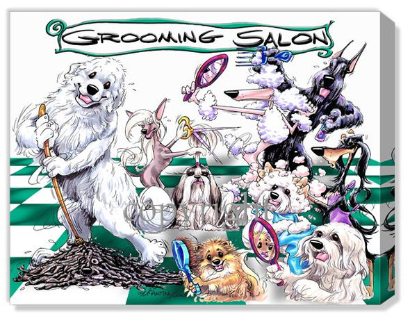 Grooming Salon - Calendar Canvas