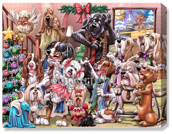 Its A Wonderful Dog - Calendar Canvas