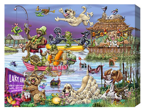 Lake Ann - Calendar Canvas