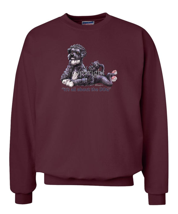 Portuguese Water Dog - All About The Dog - Sweatshirt