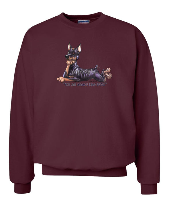 Miniature Pinscher - All About The Dog - Sweatshirt