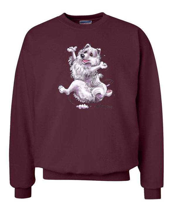 American Eskimo Dog - Happy Dog - Sweatshirt
