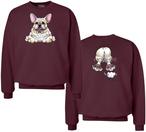 French Bulldog - Coming and Going - Sweatshirt (Double Sided)