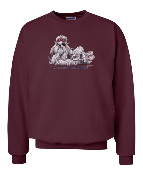 Shih Tzu - All About The Dog - Sweatshirt