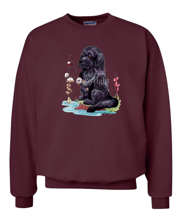 Newfoundland - Fishing - Caricature - Sweatshirt