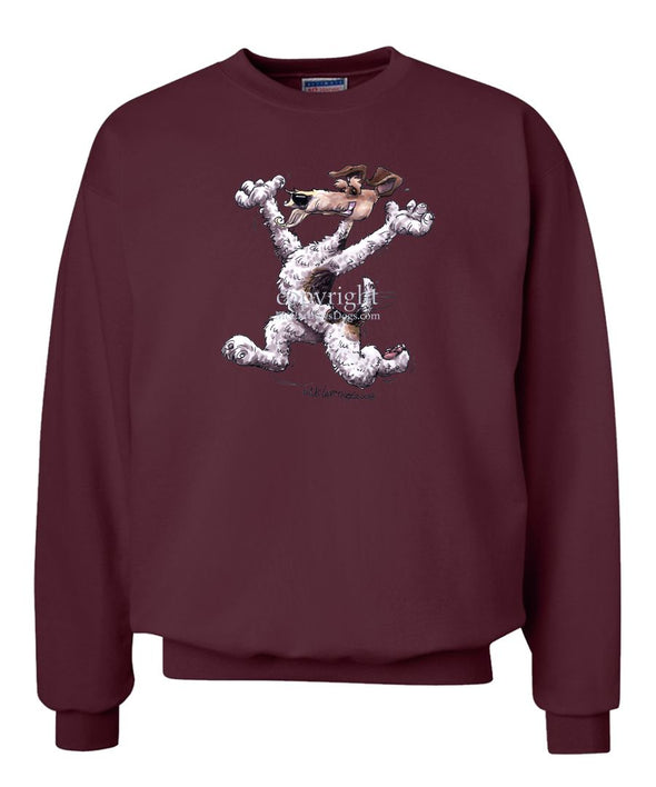 Wire Fox Terrier - Happy Dog - Sweatshirt