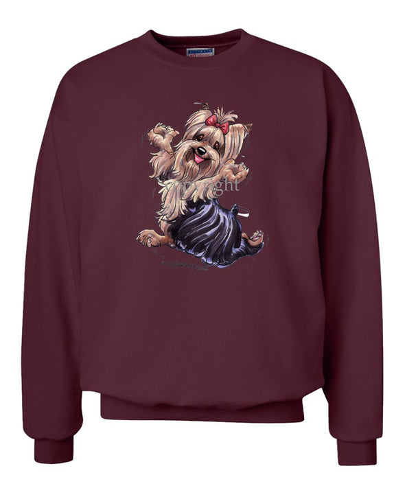 Yorkshire Terrier - Happy Dog - Sweatshirt