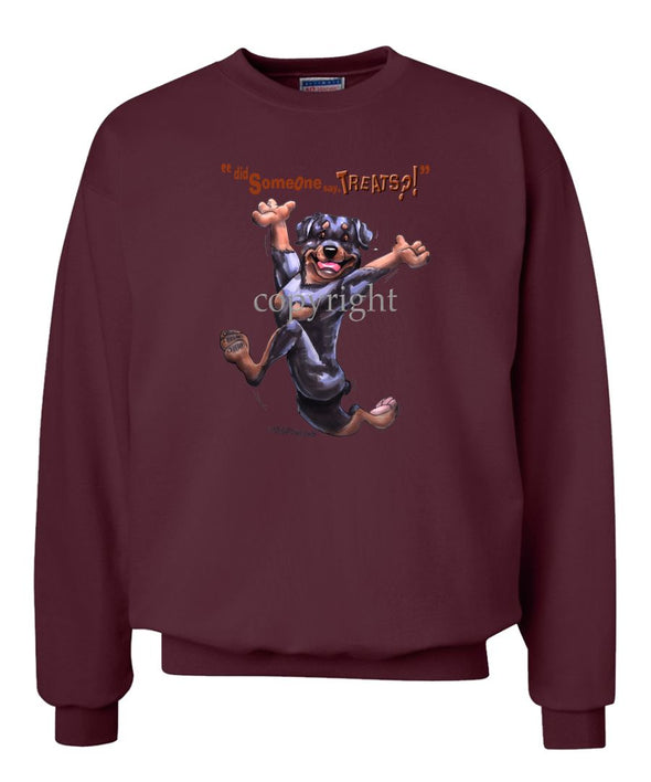 Rottweiler - Treats - Sweatshirt
