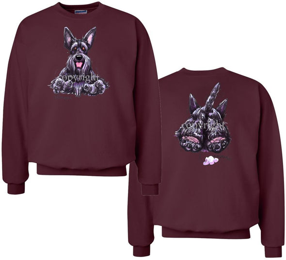 Scottish Terrier - Coming and Going - Sweatshirt (Double Sided)