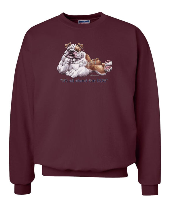 Bulldog - All About The Dog - Sweatshirt