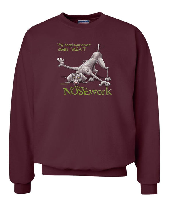 Weimaraner - Nosework - Sweatshirt