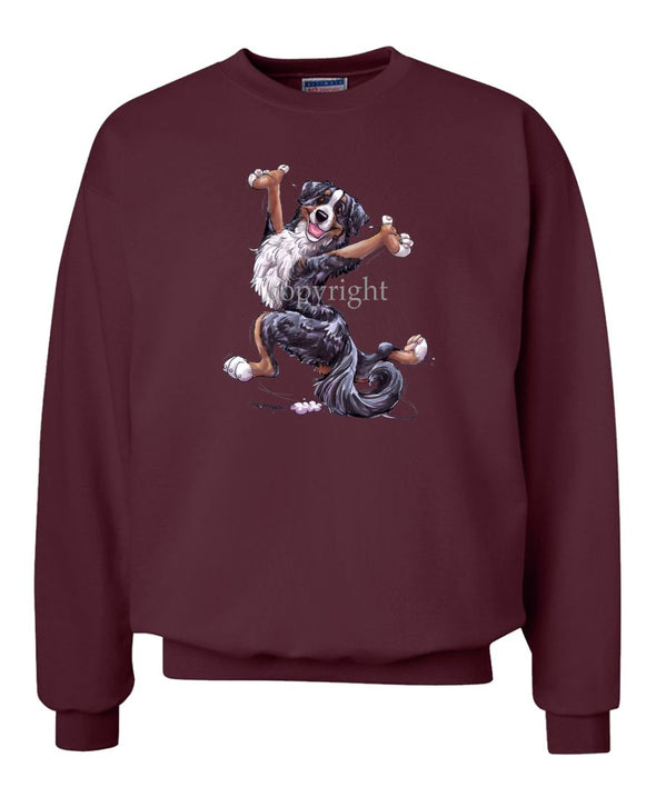 Bernese Mountain Dog - Happy Dog - Sweatshirt