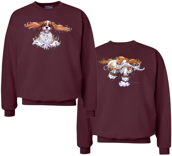 Cavalier King Charles - Coming and Going - Sweatshirt (Double Sided)