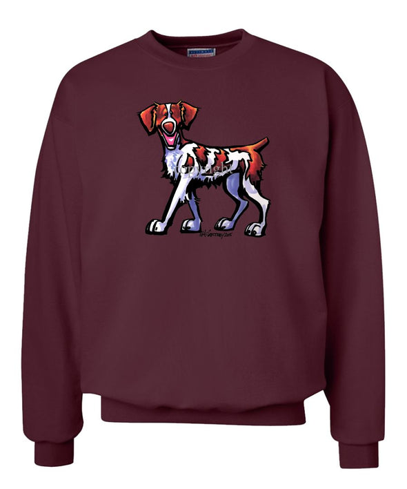 Brittany - Cool Dog - Sweatshirt