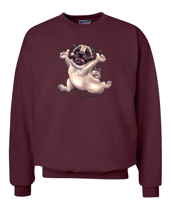 Pug - Happy Dog - Sweatshirt