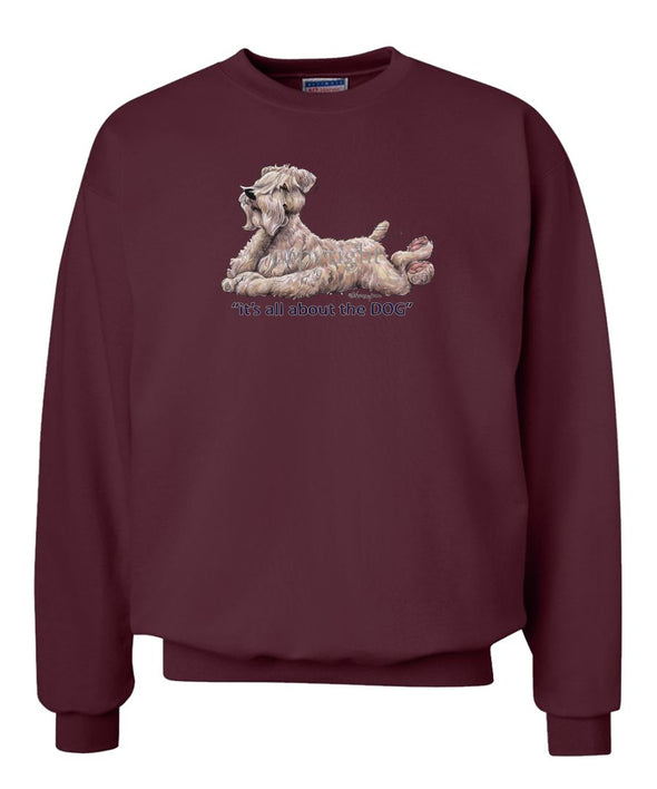 Soft Coated Wheaten - All About The Dog - Sweatshirt