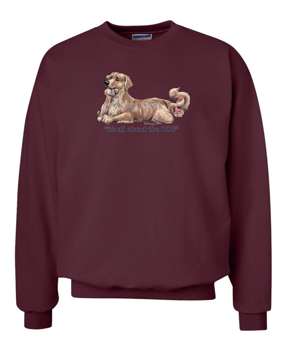 Golden Retriever - All About The Dog - Sweatshirt