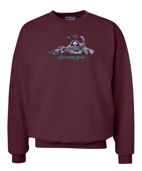 Kerry Blue Terrier - Life Is Pretty Good - Sweatshirt