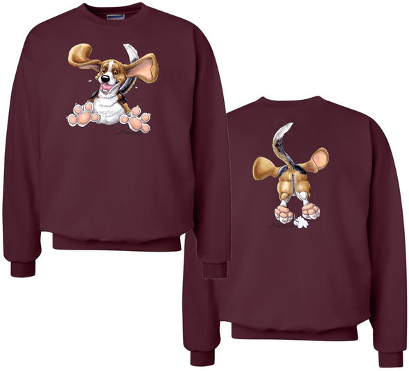 Beagle - Coming and Going - Sweatshirt (Double Sided)