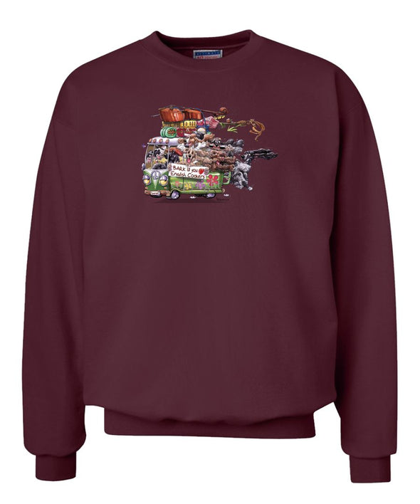 English Cocker Spaniel - Bark If You Love Dogs - Sweatshirt