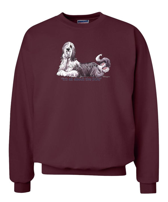 Bearded Collie - All About The Dog - Sweatshirt