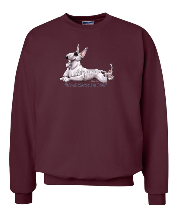 Bull Terrier - All About The Dog - Sweatshirt