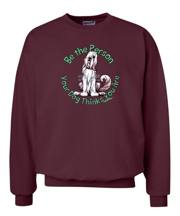 Bearded Collie - Be The Person - Sweatshirt