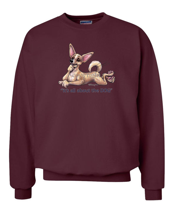 Chihuahua  Smooth - All About The Dog - Sweatshirt