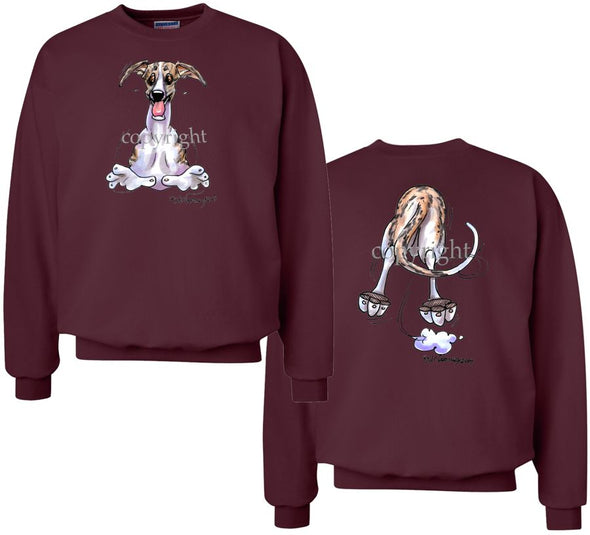 Whippet - Coming and Going - Sweatshirt (Double Sided)