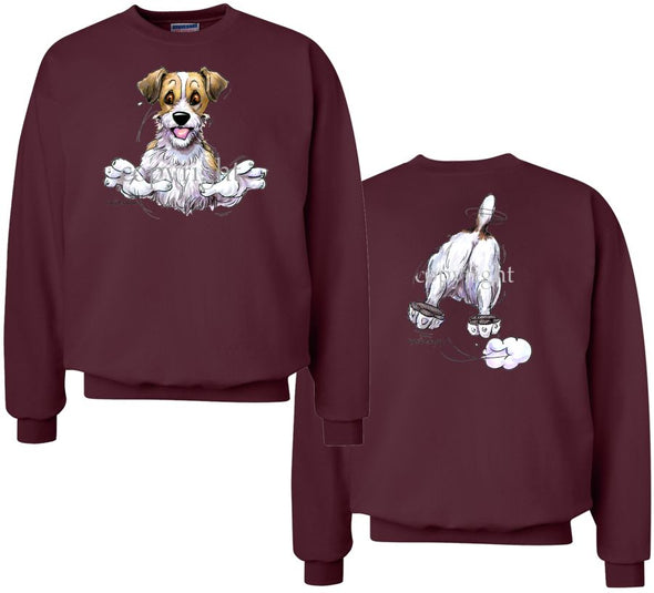 Parson Russell Terrier - Coming and Going - Sweatshirt (Double Sided)