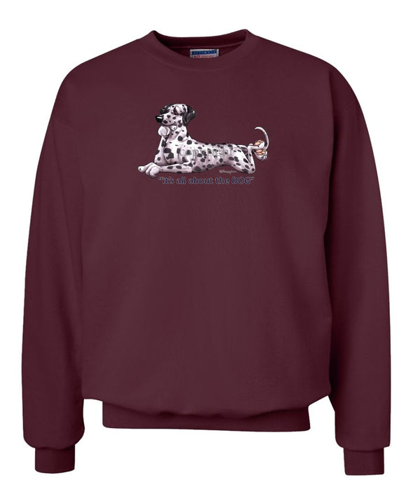 Dalmatian - All About The Dog - Sweatshirt