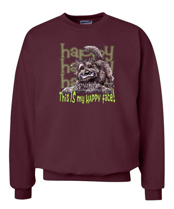 Cairn Terrier - 2 - Who's A Happy Dog - Sweatshirt
