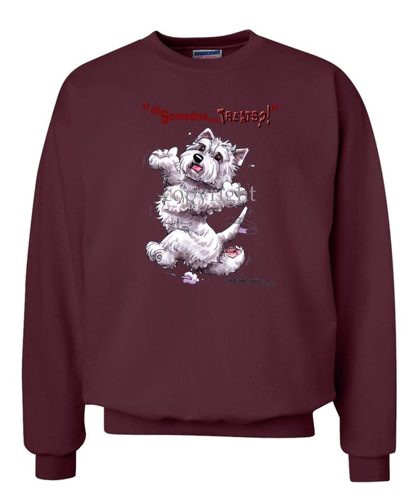 West Highland Terrier - Treats - Sweatshirt