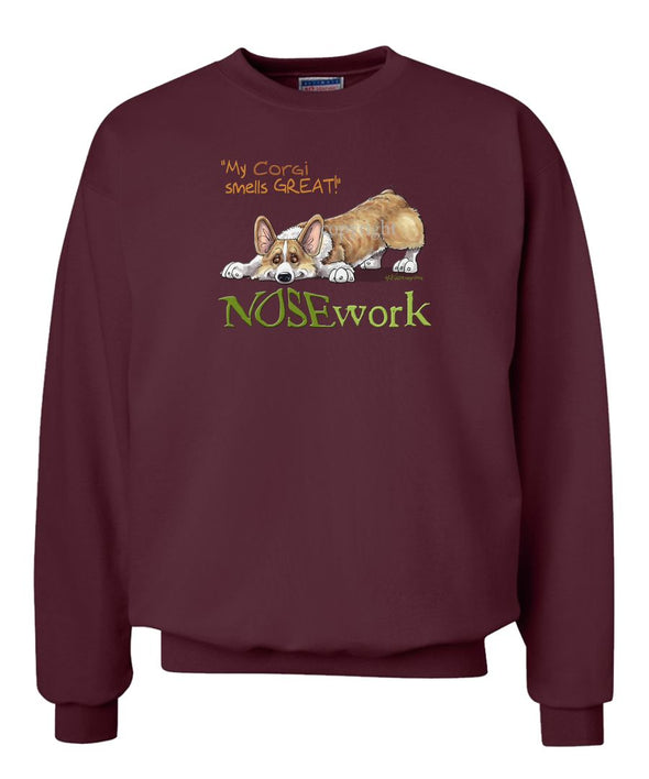 Welsh Corgi Pembroke - Nosework - Sweatshirt