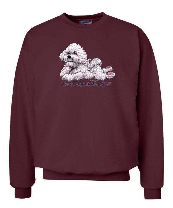 Bichon Frise - All About The Dog - Sweatshirt