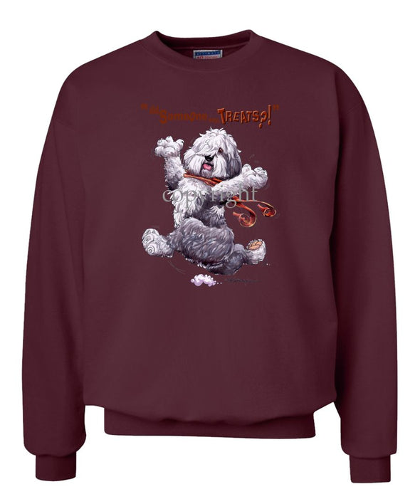 Old English Sheepdog - Treats - Sweatshirt