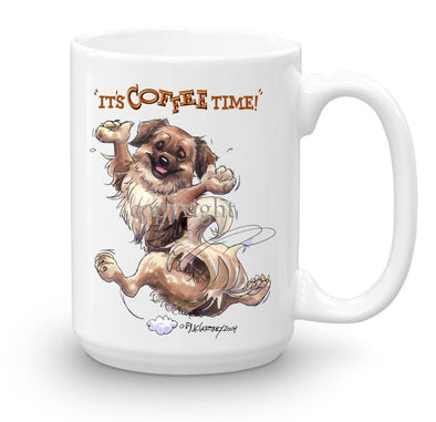 Tibetan Spaniel - Coffee Time - Mug