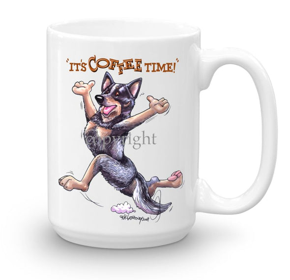 Australian Cattle Dog - Coffee Time - Mug