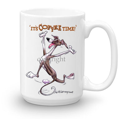 Italian Greyhound - Coffee Time - Mug