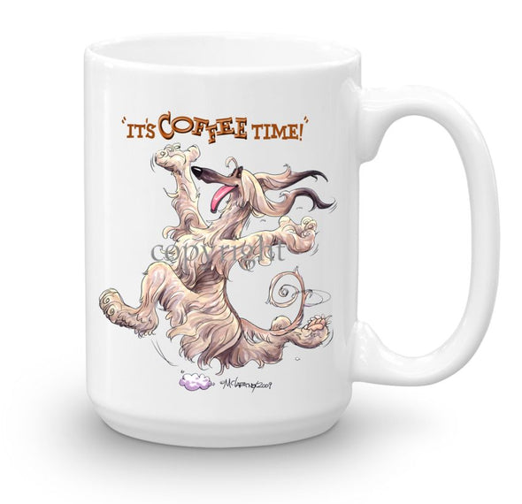 Afghan Hound - Coffee Time - Mug