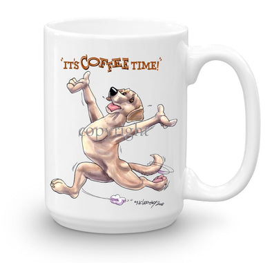 Labrador Retriever  Yellow - Coffee Time - Mug