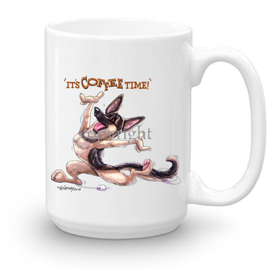 German Shepherd - Coffee Time - Mug